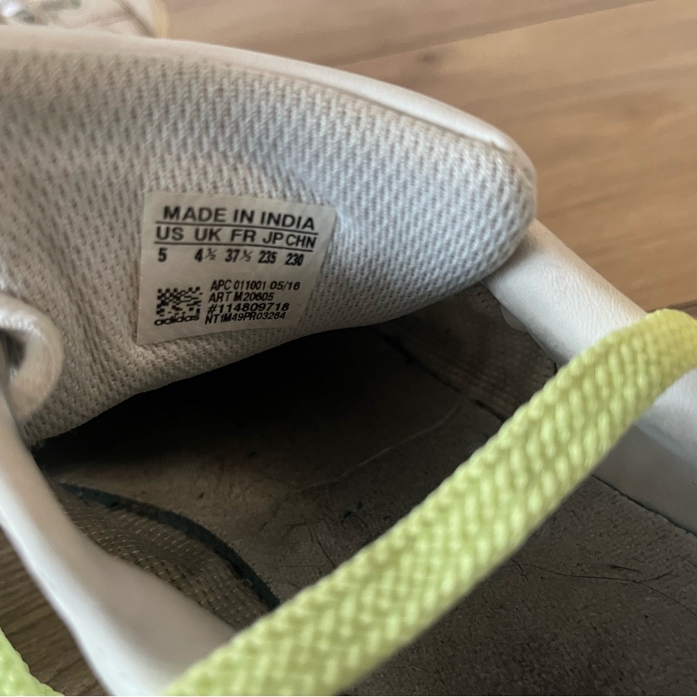 Adidas White Green Stan Smith Sneakers - Picture 11 of 12